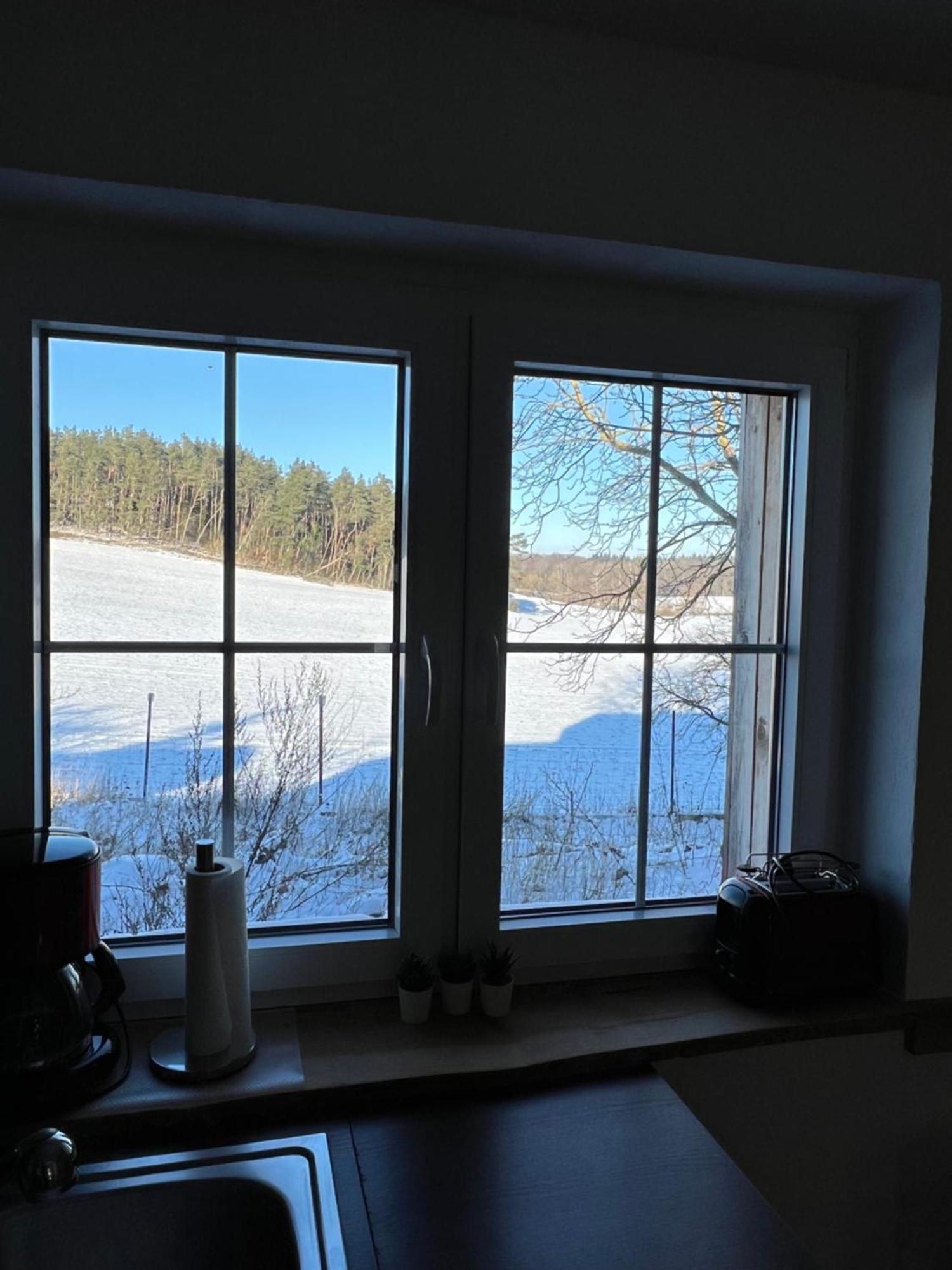 Ferienhaus Melzower Waldhaus Montagewohnung Екстер'єр фото